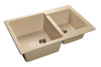 Мойка Granfest GF-С800Е (ГР 800х500хh200) (Цвет мойки светло-розовый) в Геническе от производителя 