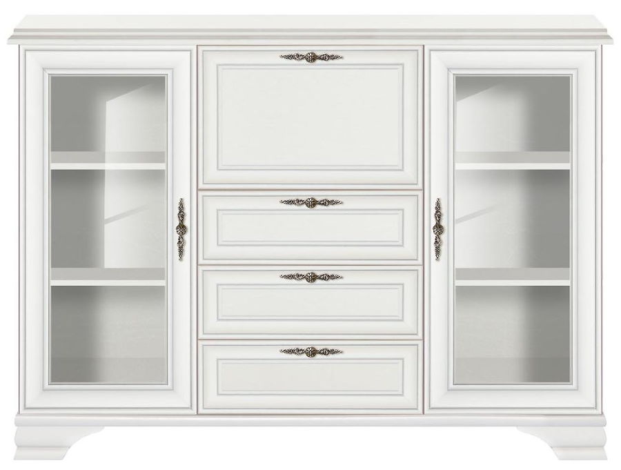 Фото Тумба Kentaki S320-KOM2W3S1B от производителя Black Red White (БРВ) в Геническе по цене 42&nbsp;960 ₽