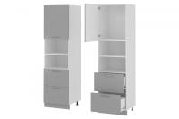 Кухня Бронкс пенал П-62 (белый, бетон,(Леко)) в Геническе от производителя 