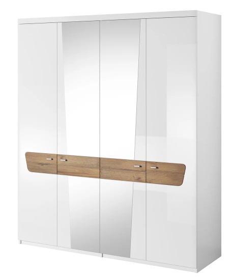 Фото Шкаф-4D typ 20 Montreal (180) четырехдверный от производителя Helvetia в Геническе по цене 119 390 ₽