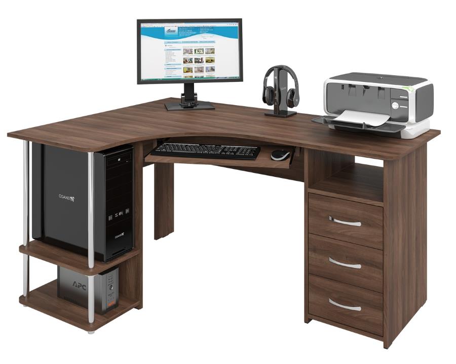 Фото Стол компьютерный С-237 от производителя Компасс в Геническе по цене 17&nbsp;930 ₽