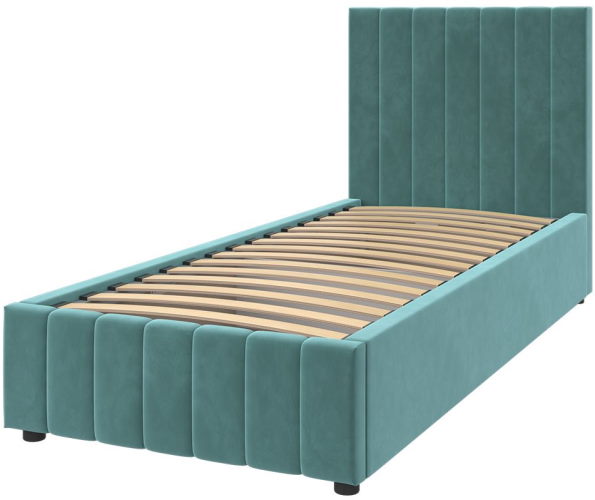 Фото Кровать односпальная Нельсон (Вертикаль) (СМ 90х200) без основания от производителя Браво-мебель в Геническе по цене 12&nbsp;670 ₽