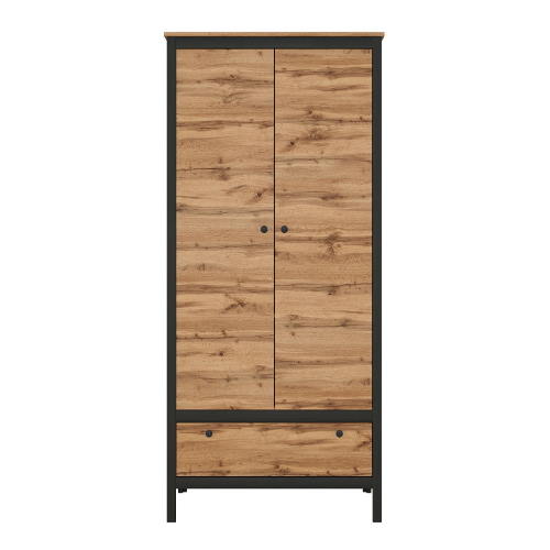 Фото Шкаф Loft SZF2D1S (62) двухдверный от производителя Black Red White (БРВ) в Геническе по цене 26 620 ₽