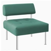 Кресло Офис (Office) без подлокотников (экокожа-ecо (Новый стиль) ) в Геническе от производителя 