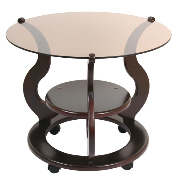 Фото Стол журнальный Варьете-3.1 от производителя Мебель из стекла в Геническе по цене 8&nbsp;090 ₽