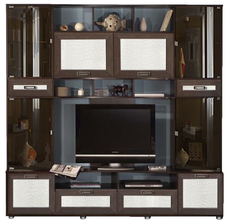 Фото Гостиная Аллегро вар.№4 экокожа от производителя Диал в Геническе по цене 25&nbsp;000 ₽