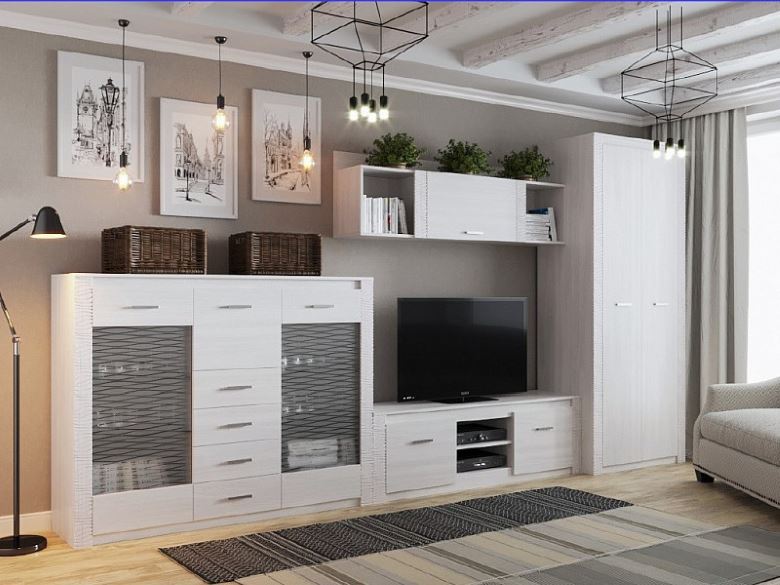 Фото Комод-витрина Гамма-20  от производителя SV-мебель в Геническе по цене 17 820 ₽