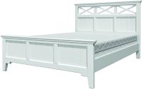 Кровать двуспальная Грация-5 (СМ 160х200) без карниза без основания с универсальными царгами в интернет магазине Планета Комфорта Фото derevyannye-krovati кровать двуспальная грация-5 (см 160х200) без карниза без основания с универсальными царгами производитель Браво-мебель
