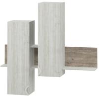 Шкаф навесной Сиэтл 2х секционный (сосна винтерберг-боб пайн (Регина) ) в Геническе от производителя 