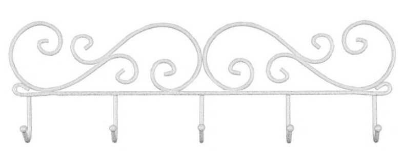 Фото Вешалка настенная Кружева 5 от производителя Завод металлических изделий в Геническе по цене 300 ₽