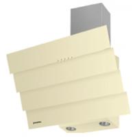 Вытяжка наклонная Cascada quart 60 (596х420хh713(878)) (Материал Металл/Стекло , Цвет Металлик/Черный) в Геническе от производителя 