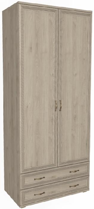 Шкаф Карина ШК-1005 (90) двухдверный (гикори джексон светлый, гикори джексон светлый,(Лером))