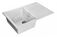 Мойка Granfest GF-Q650L (ГР 650х500хh200) (шир.ящ.min 600) (Цвет мойки черный) в Геническе от производителя 