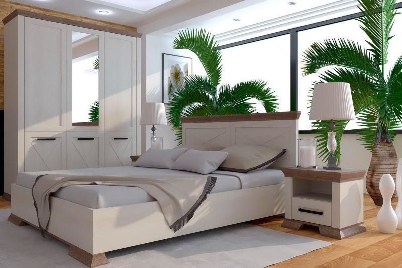 Фото Тумба прикроватная Marselle KOM1S от производителя Black Red White (БРВ) в Геническе по цене 11 900 ₽