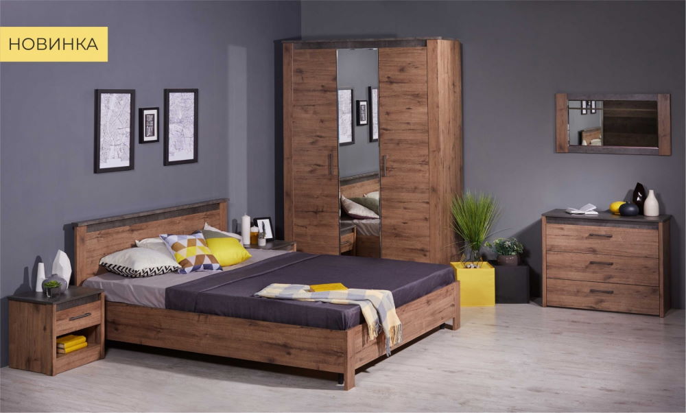 Фото Зеркало навесное Денвер от производителя СБК в Геническе по цене 4 900 ₽