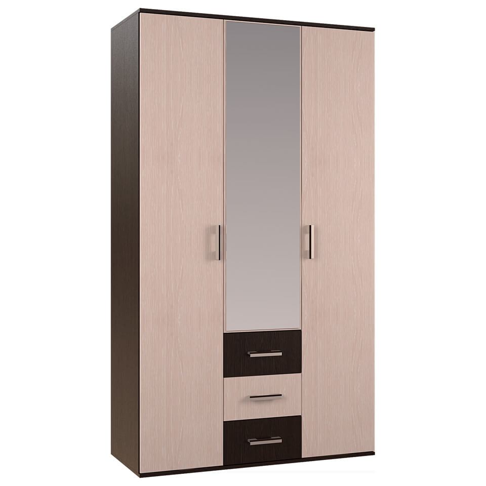 Фото Шкаф Белла (120) трехдверный  от производителя БТС  в Геническе по цене 13 310 ₽