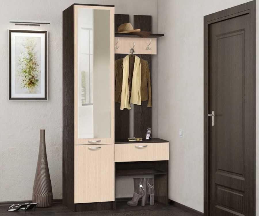 Фото Прихожая Иннэс-3 (левая) от производителя Диал в Геническе по цене 7 650 ₽