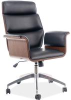 Кресло компьютерное Signal Oregon (Материал обивки: экокожа, цвет обивки: черный (Signal) ) в Геническе от производителя 