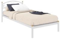 Фото metallicheskie-krovati кровать односпальная вероника (см 90х200) трубка металл производитель Милсон