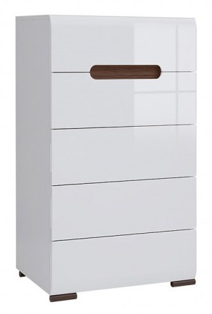Фото Комод Azteca S205-KOM5S/10/6 от производителя Black Red White (БРВ) в Геническе по цене 24 830 ₽