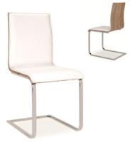 Стул Signal H690 ( Обивка стула:экокожа/дерево, хром, белый-дуб сонома (Signal) ) в Геническе от производителя 
