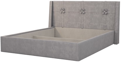 Фото Кровать двуспальная Джулия (СМ 160х200) с ортопедическим основанием от производителя Мебельсон в Геническе по цене 36 310 ₽