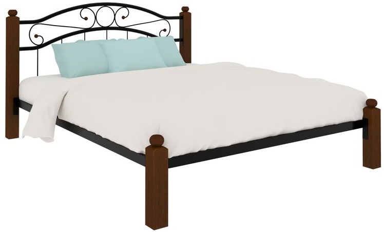 Фото Кровать двуспальная Надежда Lux (СМ 180х200) трубка металл от производителя Милсон в Геническе по цене 20 560 ₽