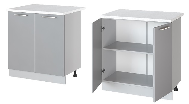 Фото Кухня Бронкс стол-рабочий Н-80 от производителя Леко в Геническе по цене 5&nbsp;630 ₽