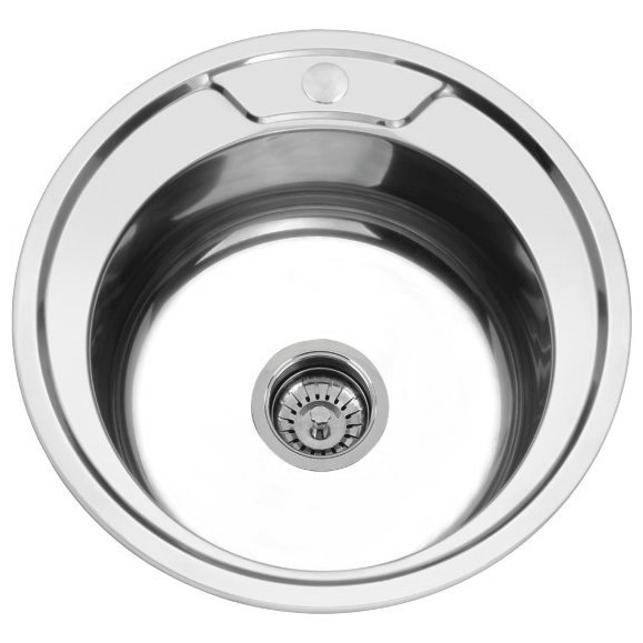 Фото Мойка VIOR D510 (ГР 510х510хh180) от производителя Планета Комфорта в Геническе по цене 4 080 ₽