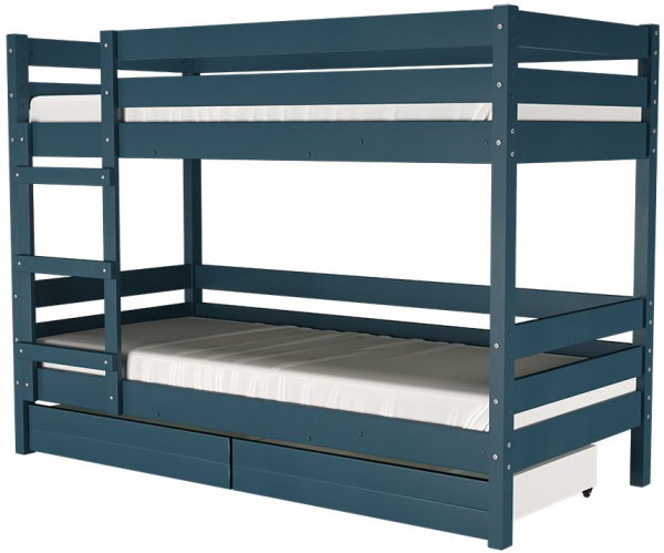 Фото Кровать 2-х ярусная Джуниор (СМ 90х200) с основаниями под матрасы от производителя Браво-мебель в Геническе по цене 32&nbsp;710 ₽