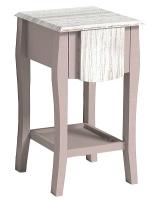 Тумба прикроватная Брауни (Brownie)-42 (мокко-белый, мокко-белый (Глазов) ) в Геническе от производителя 