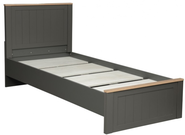 Фото Кровать односпальная Прованс 37.22 (СМ 90х200) комплектуется настилом от производителя Олмеко в Геническе по цене 14&nbsp;860 ₽