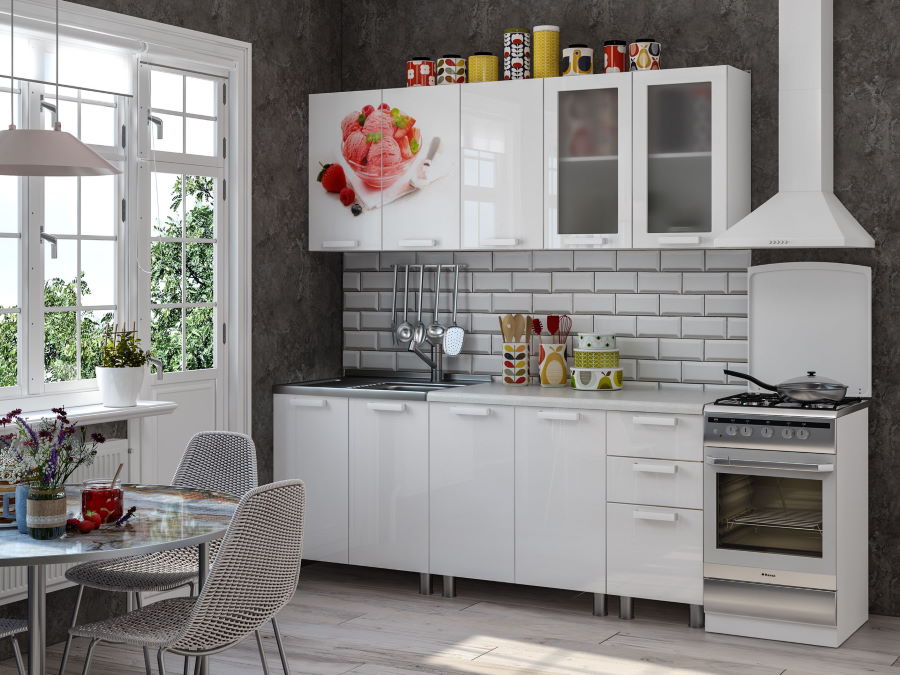Фото Кухня Айс-крим (2,0) от производителя БТС  в Геническе по цене 35 660 ₽