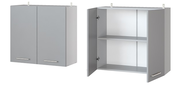 Фото Кухня Бронкс шкаф навесной А-80 от производителя Леко в Геническе по цене 5&nbsp;090 ₽