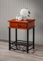 Тумба прикроватная ST-54 (черный-дуб, дуб (ТМК) ) в Геническе от производителя 