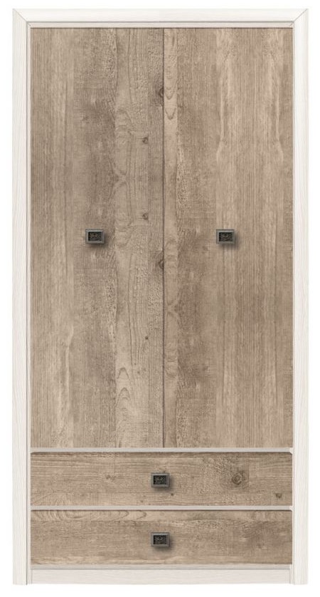 Фото Шкаф Коен REG2D2S (104) двухдверный от производителя Black Red White (БРВ) в Геническе по цене 29&nbsp;890 ₽