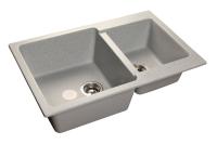 Мойка Granfest GF-S780К (ГР 780х500хh200) (шир.ящ.min 800) (Цвет мойки черный) в Геническе от производителя 