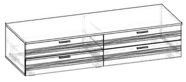 Фото Тумба ТВ Лотос ТБ-815 от производителя Сантан в Геническе по цене 6 490 ₽