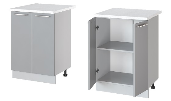 Фото Кухня Бронкс стол-рабочий Н-60 от производителя Леко в Геническе по цене 4&nbsp;420 ₽