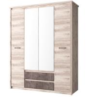 Фото  шкаф 4dg2sz джаз (jazz) (167) четырехдверный производитель Анрэкс