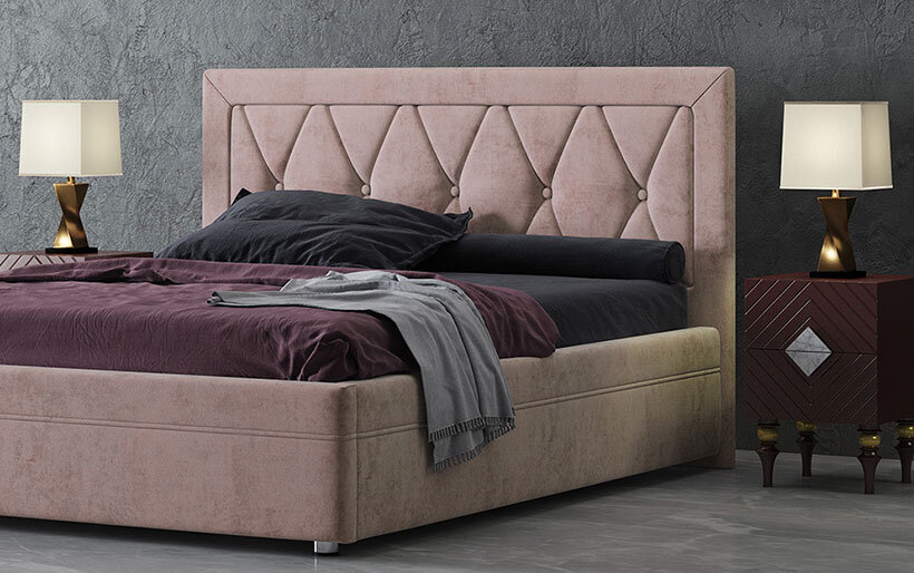 Фото Кровать двуспальная Jessica 3 (СМ 180х200) без основания от производителя Корона в Геническе по цене 37 770 ₽