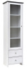 Фото Шкаф-витрина Порто REG1W2S от производителя Black Red White (БРВ) в Геническе по цене 19&nbsp;490 ₽