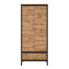Фото Шкаф Loft SZF2D1S (62) двухдверный от производителя Black Red White (БРВ) в Геническе по цене 26&nbsp;620 ₽
