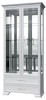 Фото Шкаф с витриной Грация (2 дв) 4 стекла от производителя Браво-мебель в Геническе по цене 43&nbsp;720 ₽