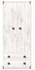Фото Шкаф Индиана JSZFN2D2S (80) двухдверный (с полками) от производителя Black Red White (БРВ) в Геническе по цене 28&nbsp;400 ₽