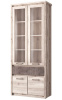 Фото Шкаф с витриной 2V2D1S Джаз (Jazz) от производителя Анрэкс в Геническе по цене 26&nbsp;310 ₽