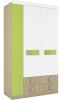 Фото Шкаф Стиль 25 (115) трехдверный от производителя Аквилон в Геническе по цене 46&nbsp;610 ₽