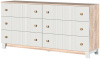 Фото Комод Ланзетти (6 ящиков) от производителя Браво-мебель в Геническе по цене 21&nbsp;140 ₽