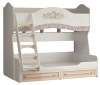 Фото Кровать двухъярусная Алиса (СМ 80х190) от производителя Мебельсон в Геническе по цене 37&nbsp;170 ₽