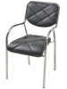 Фото Стул для посетителя Боско (хром) от производителя Фабрикант в Геническе по цене 9&nbsp;070 ₽